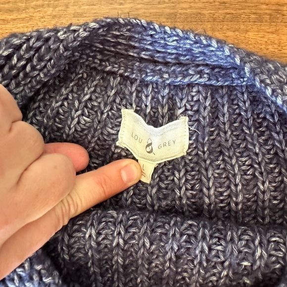 Lou & Grey Knit Sweater size Large - Picture 2 of 2